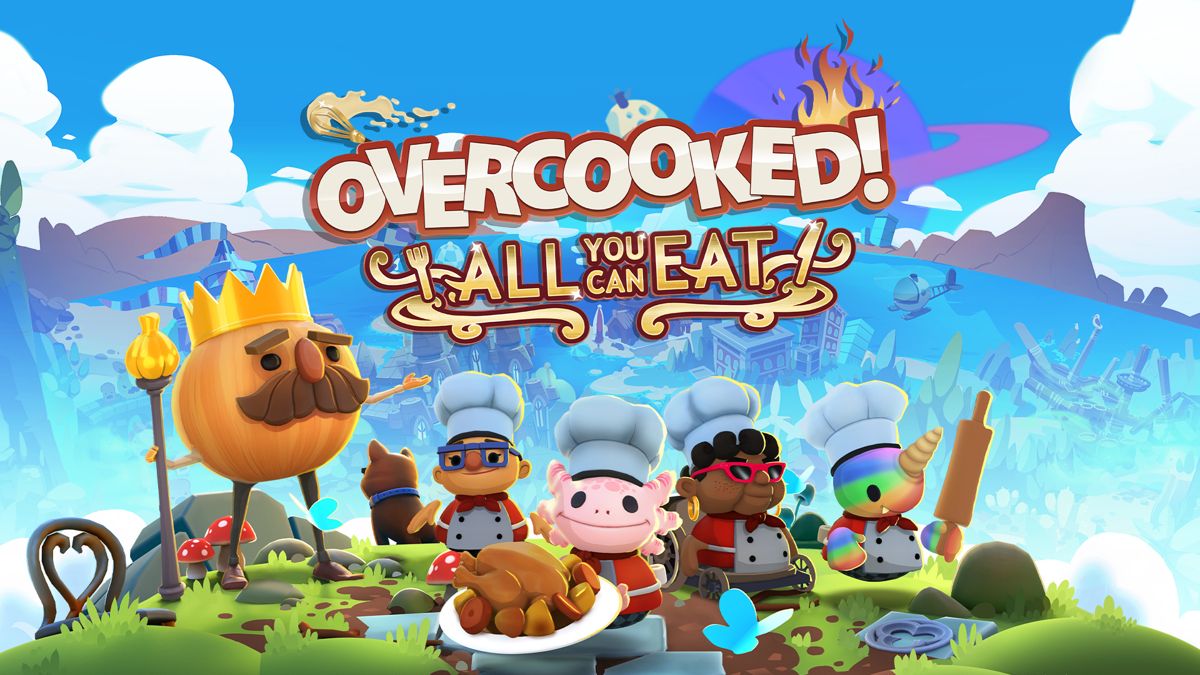 Front Cover for Overcooked!: All You Can Eat (Nintendo Switch) (download release)