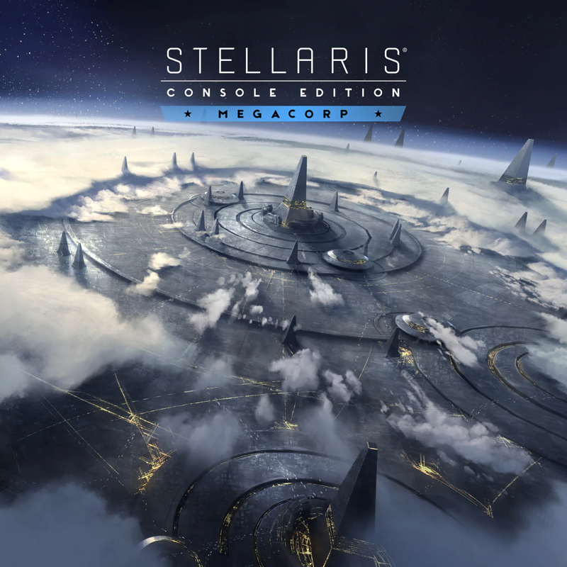 Front Cover for Stellaris: MegaCorp (PlayStation 4) (download release)
