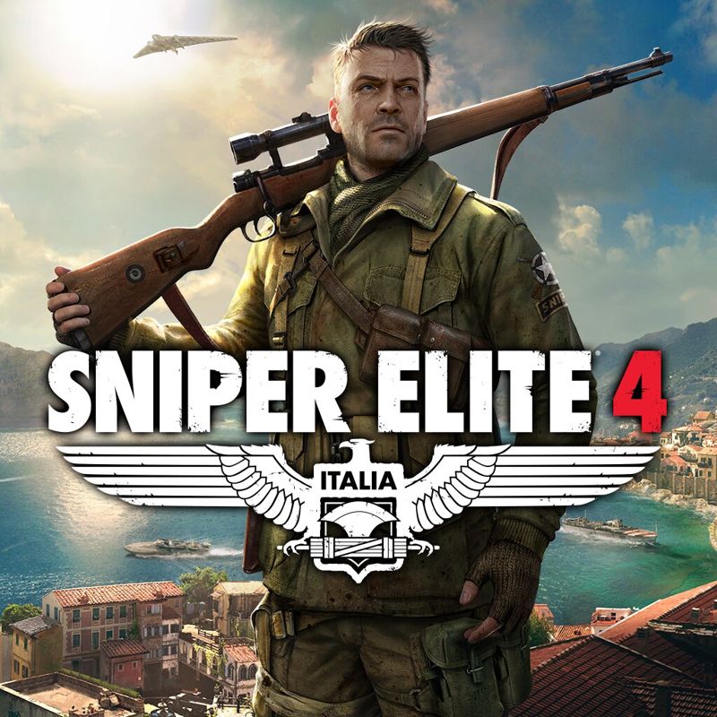 Front Cover for Sniper Elite 4: Italia (PlayStation 4) (download release)