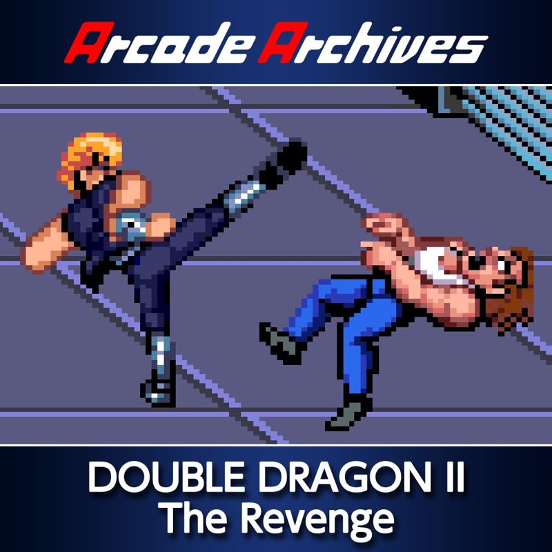 Front Cover for Double Dragon II: The Revenge (PlayStation 4) (PSN (SEN) release)