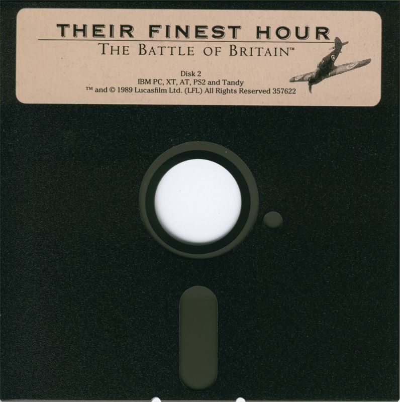 Media for Their Finest Hour: The Battle of Britain (DOS): Disk 2