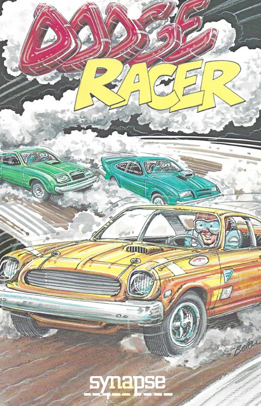 Front Cover for Dodge Racer (Atari 8-bit) (Ziplock)