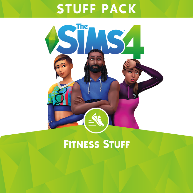 Front Cover for The Sims 4: Fitness Stuff (PlayStation 4) (download release)