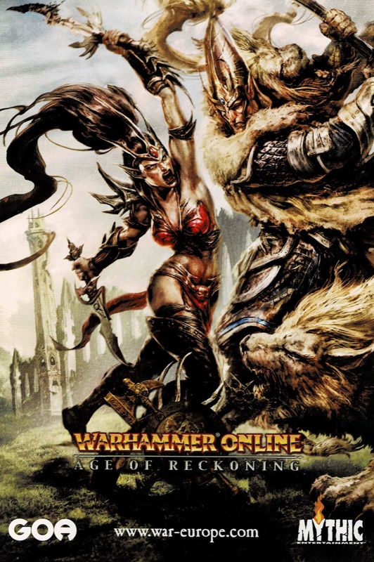 Extras for Warhammer Online: Age of Reckoning (Windows): Postcard 2 - Front