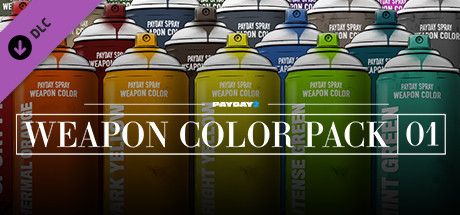 Front Cover for Payday 2: Weapon Color Pack 01 (Linux and Windows) (Steam release)