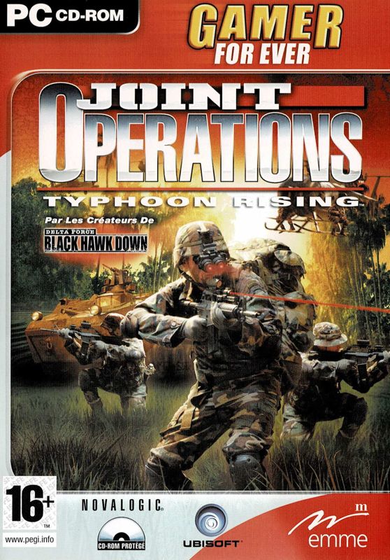 Joint Operations Typhoon Rising cover or packaging material MobyGames