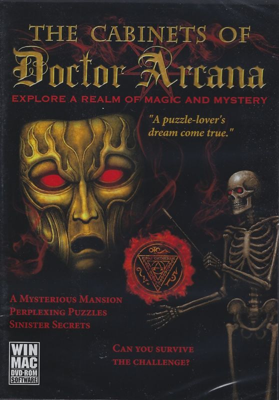 Front Cover for The Cabinets of Doctor Arcana (Macintosh and Windows)