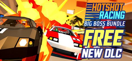 Front Cover for Hotshot Racing (Windows) (Steam release): Big Boss Bundle Free New DLC