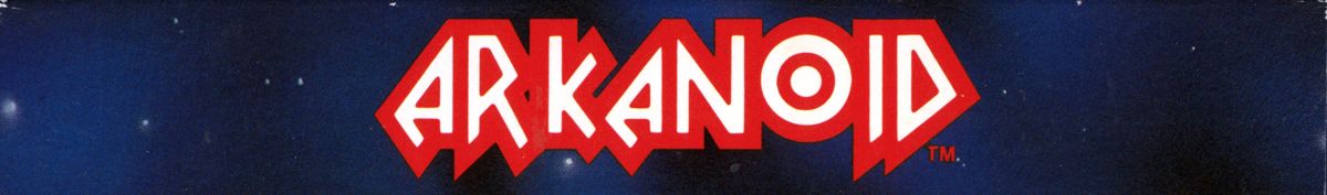 Spine/Sides for Arkanoid (Amiga): Top