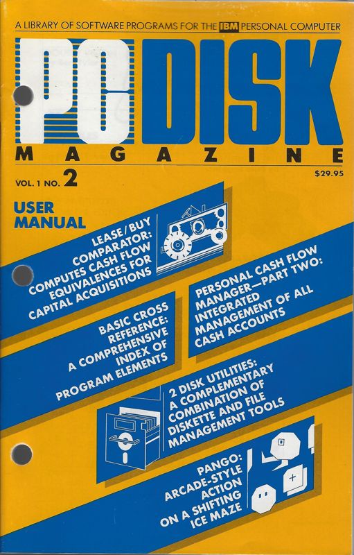 PC Disk Magazine #2 cover or packaging material - MobyGames