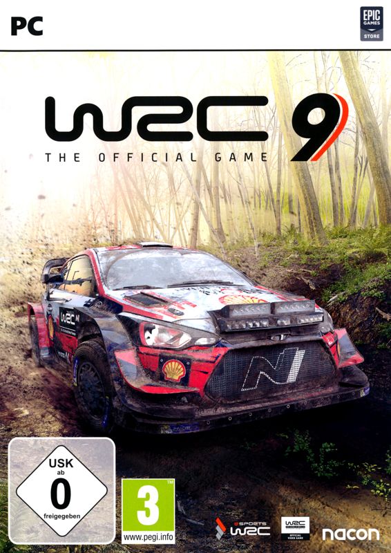 Front Cover for WRC 9 (Windows)