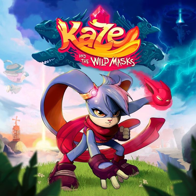 Front Cover for Kaze and the Wild Masks (PlayStation 4) (download release)