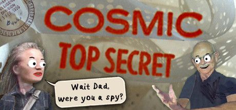 Front Cover for Cosmic Top Secret (Macintosh and Windows) (Steam release): 1st version