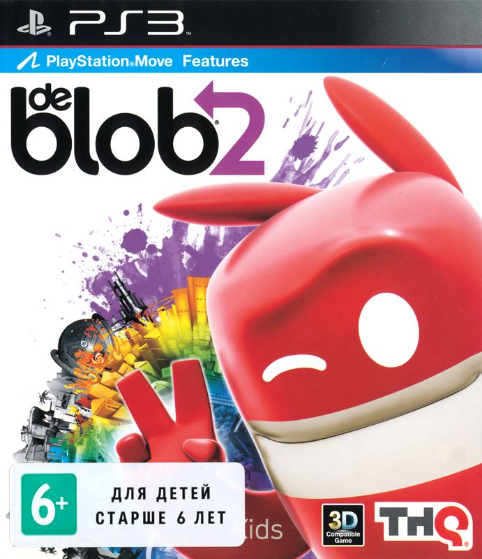 Front Cover for de Blob 2 (PlayStation 3)