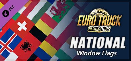 Front Cover for Euro Truck Simulator 2: National Window Flags (Linux and Macintosh and Windows) (Steam release): 1st version