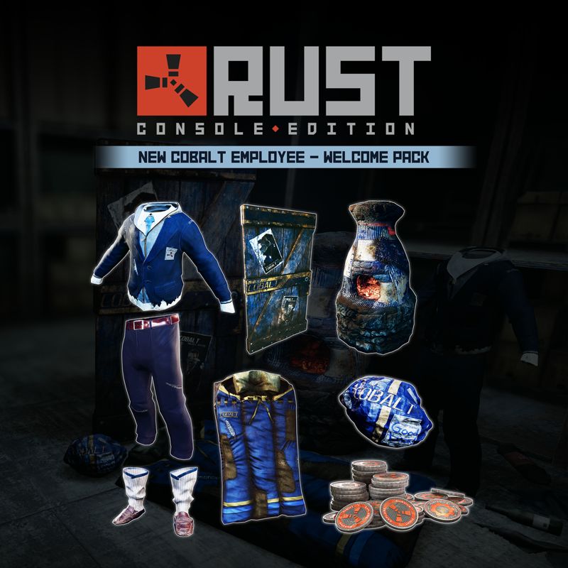 Front Cover for Rust: Console Edition - New Cobalt Employee Welcome Pack (PlayStation 4) (download release)