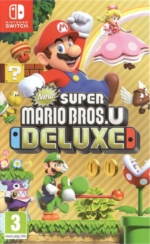 Juegos de Nintendo Switch: Mario Kart 8 Deluxe + Super Mario Party + New Super  Mario Bros U Deluxe