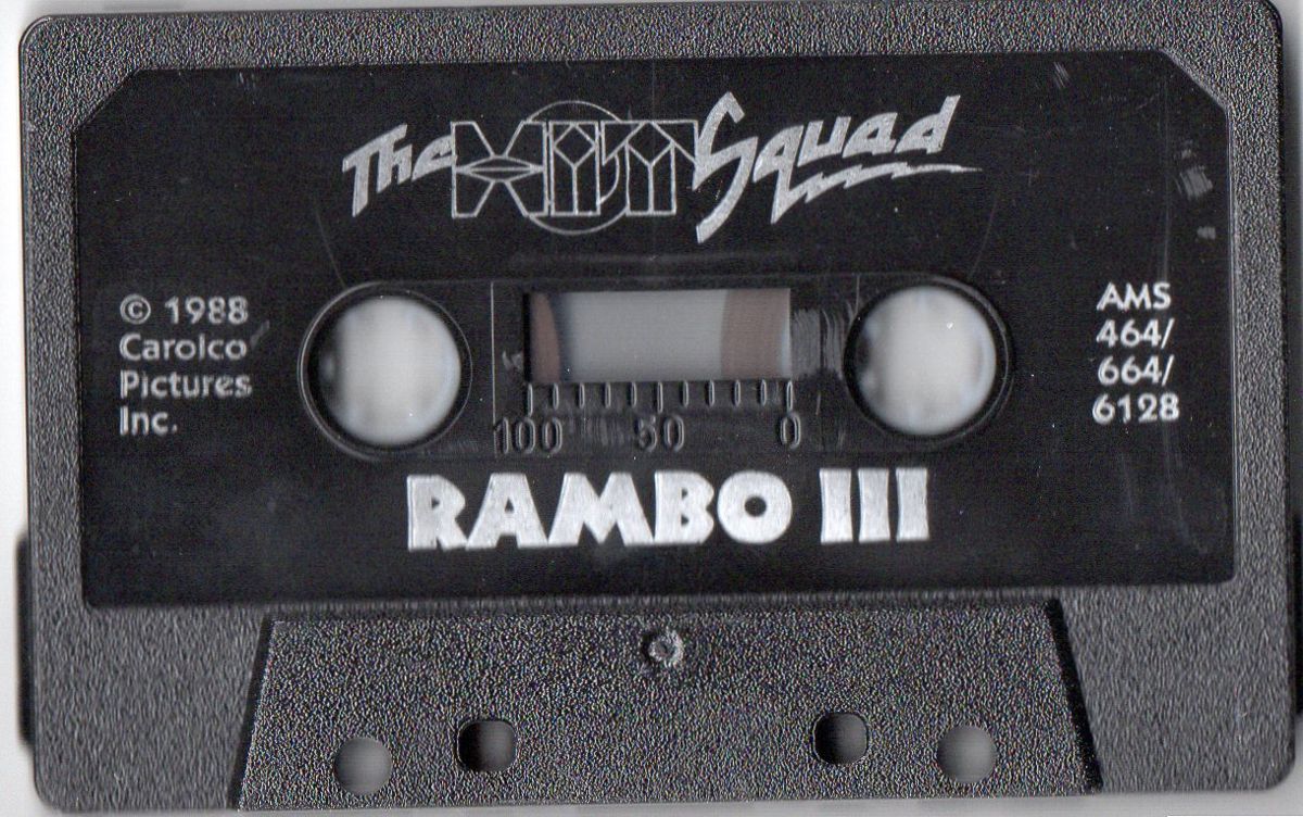 Media for Rambo III (Amstrad CPC) (Hit Squad budget release)