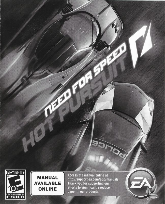 Need for Speed Hot Pursuit cover or packaging material MobyGames