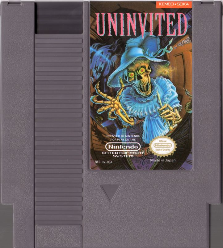 Media for Uninvited (NES)