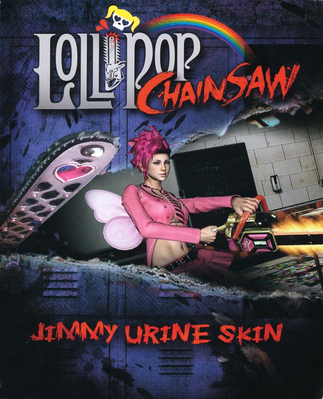 Other for Lollipop Chainsaw (Nordic Edition) (PlayStation 3): Jimmy Urine Skin DLC Card - Front