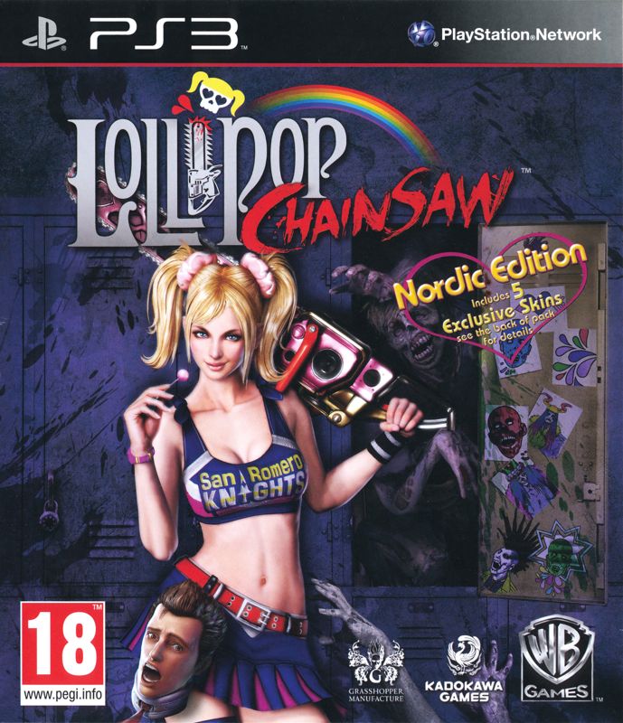 Lollipop Chainsaw (Nordic Edition) cover or packaging material - MobyGames
