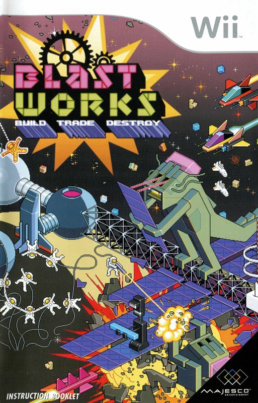 Front Cover for Blast Works: Build, Trade, Destroy (Wii)