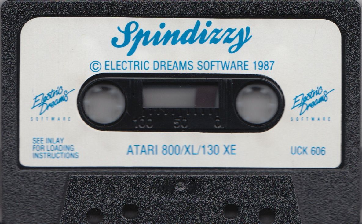 Media for Spindizzy (Atari 8-bit)