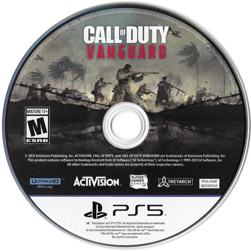 Call of Duty: Vanguard cover or packaging material - MobyGames