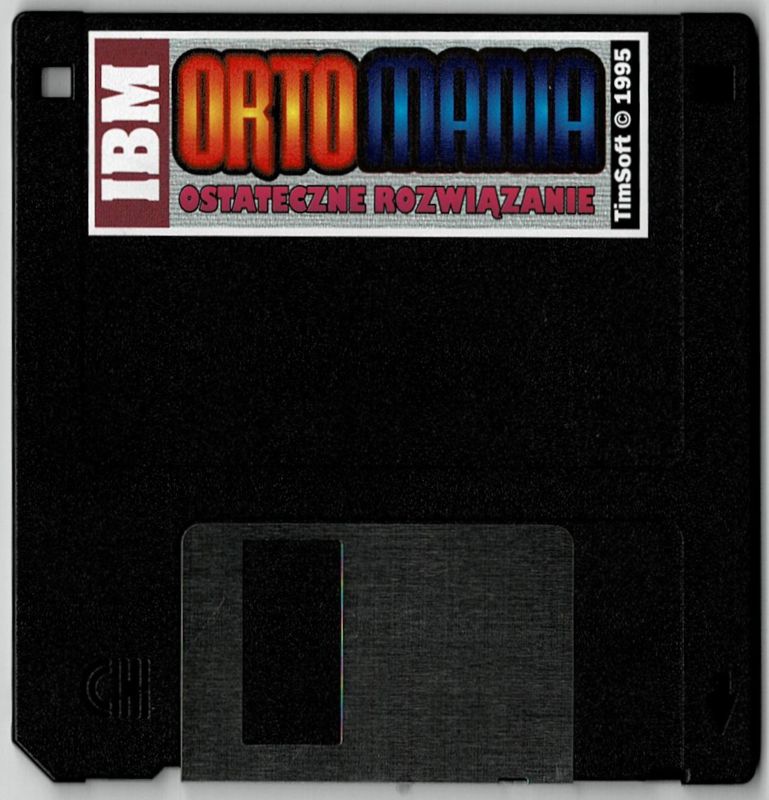 Media for Ortomania (DOS) (3.5" disk release): Alternate label