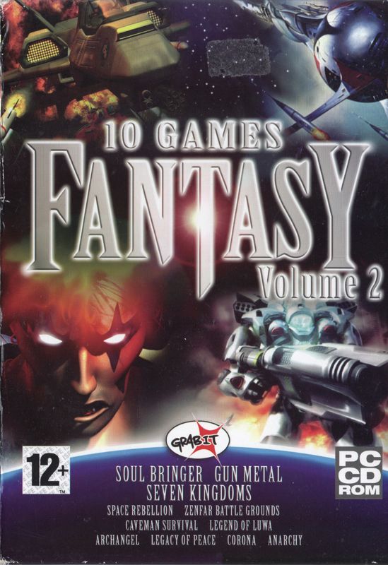 Front Cover for 10 Games: Fantasy Volume 2 (Windows)