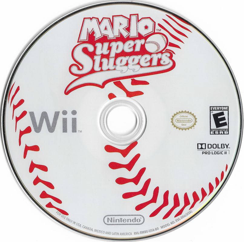 Media for Mario Super Sluggers (Wii) (Nintendo Selects Release)