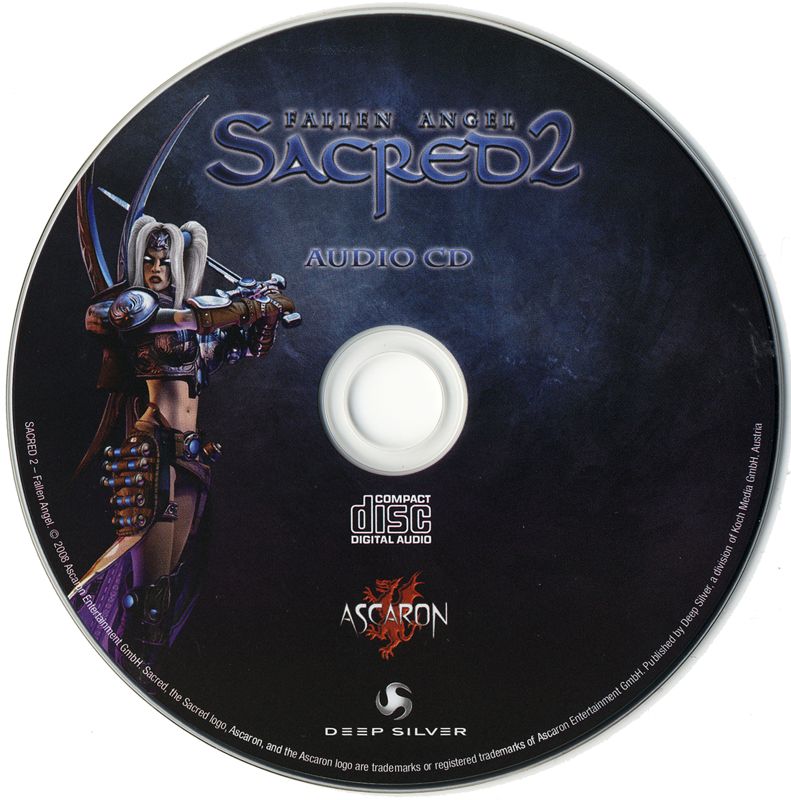 Soundtrack for Sacred 2: Fallen Angel (Collector's Edition) (Windows): Media
