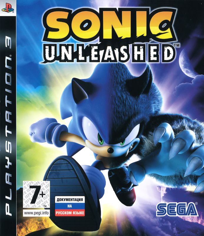 Front Cover for Sonic Unleashed (PlayStation 3)