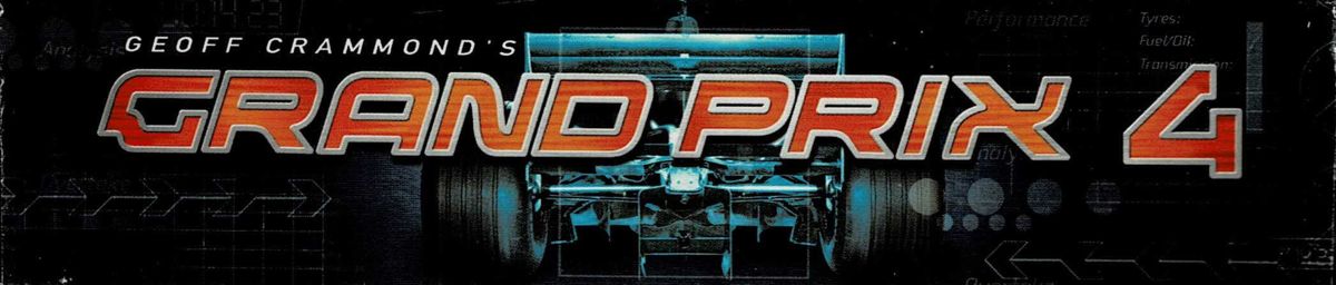 Spine/Sides for Grand Prix 4 (Windows): Tray - Bottom