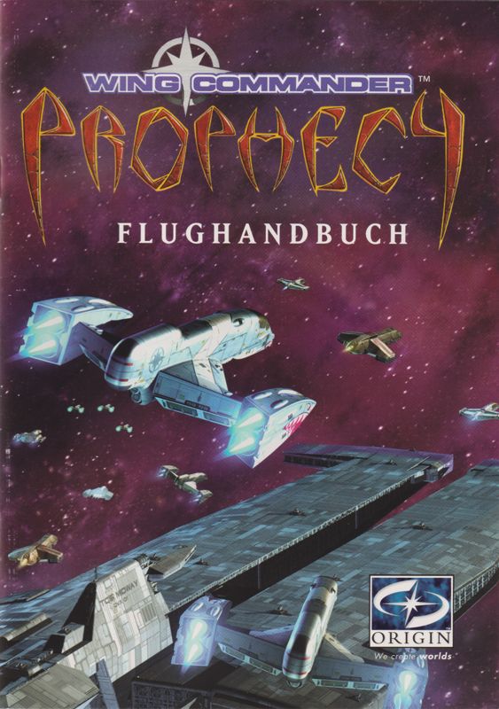 Manual for Wing Commander: Prophecy (Special Edition) (Windows): Front