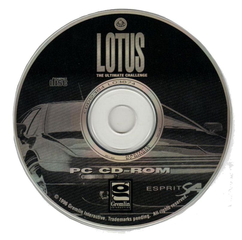 Media for Lotus: The Ultimate Challenge (DOS)