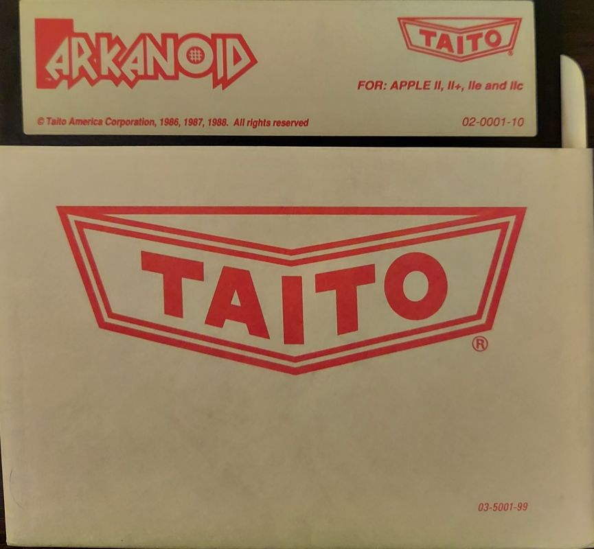 Media for Arkanoid (Apple II)