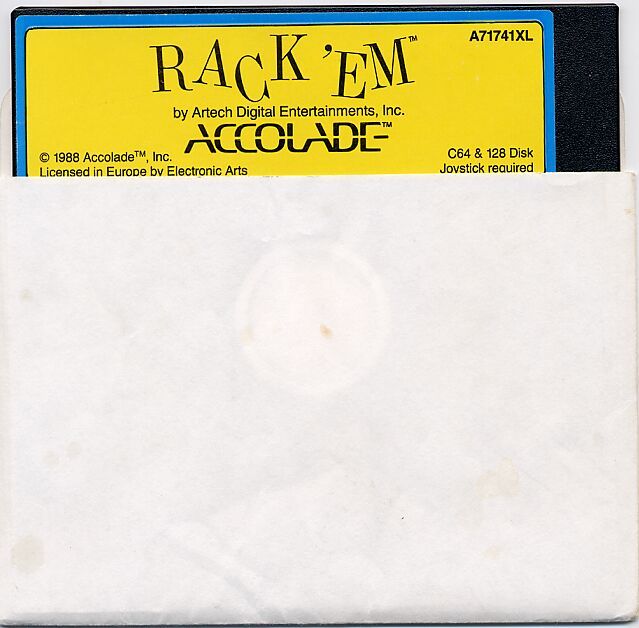 Media for Rack 'Em (Commodore 64)