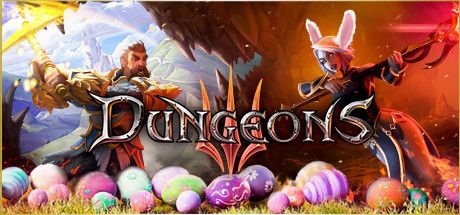 Front Cover for Dungeons III (Linux and Macintosh and Windows) (Steam release): Easter 2021 event