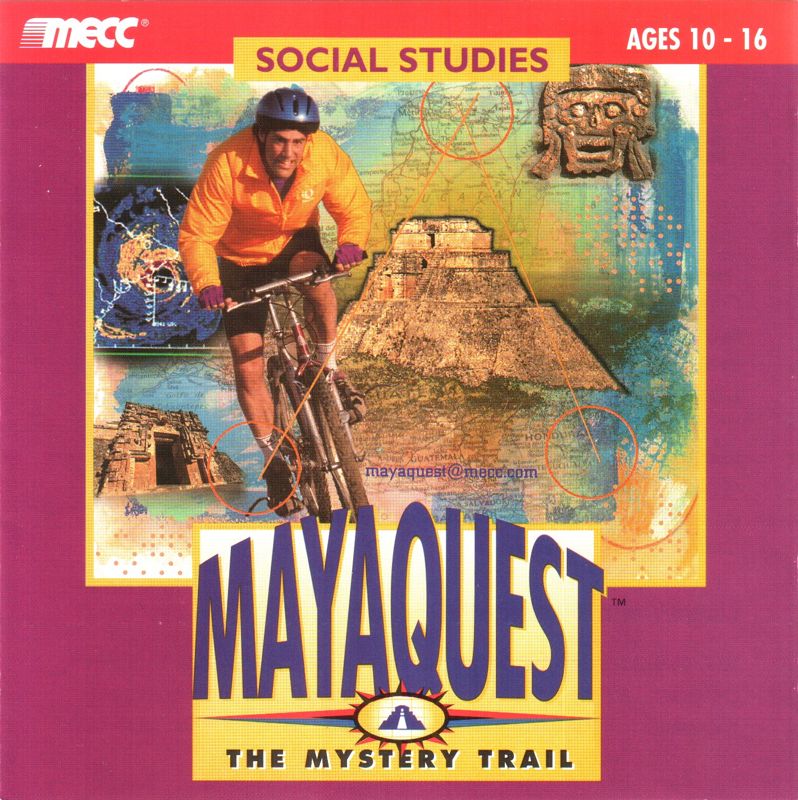 Other for MayaQuest Trail (Macintosh and Windows 16-bit) (Version 1.0): Jewel Case - Front