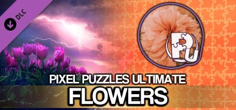Front Cover for Pixel Puzzles Ultimate: Flowers (Windows) (Steam release)