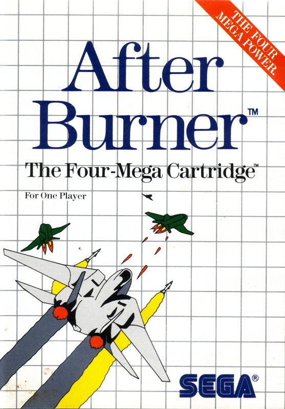 Front Cover for After Burner (SEGA Master System)