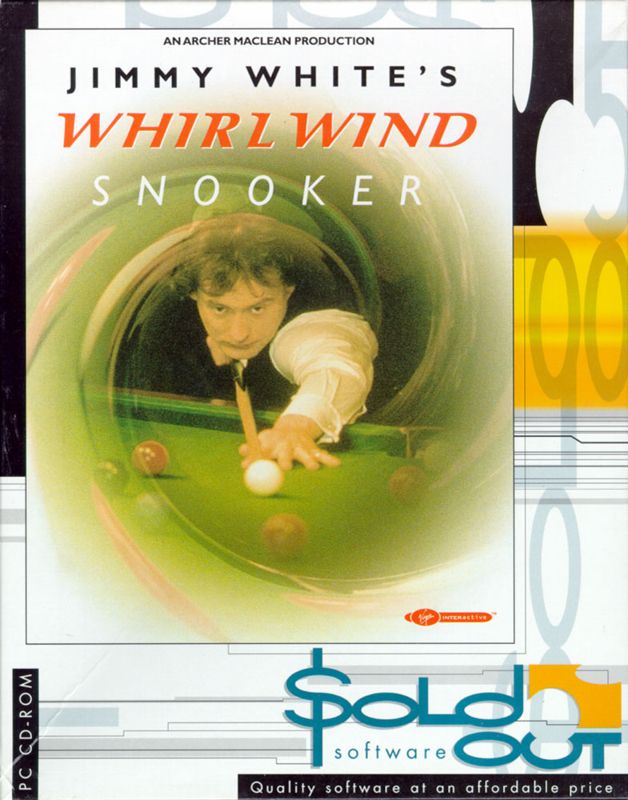 Front Cover for Jimmy White's 'Whirlwind' Snooker (DOS) (Sold Out Software release)