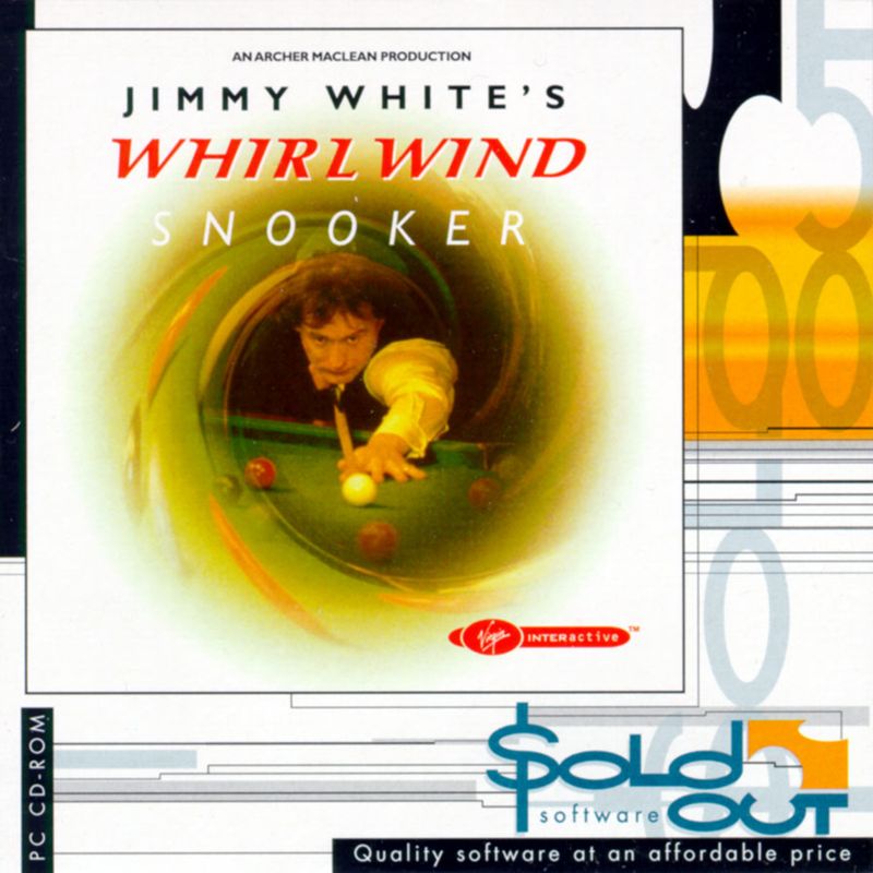 Other for Jimmy White's 'Whirlwind' Snooker (DOS) (Sold Out Software release): Cardboard Holder - Front