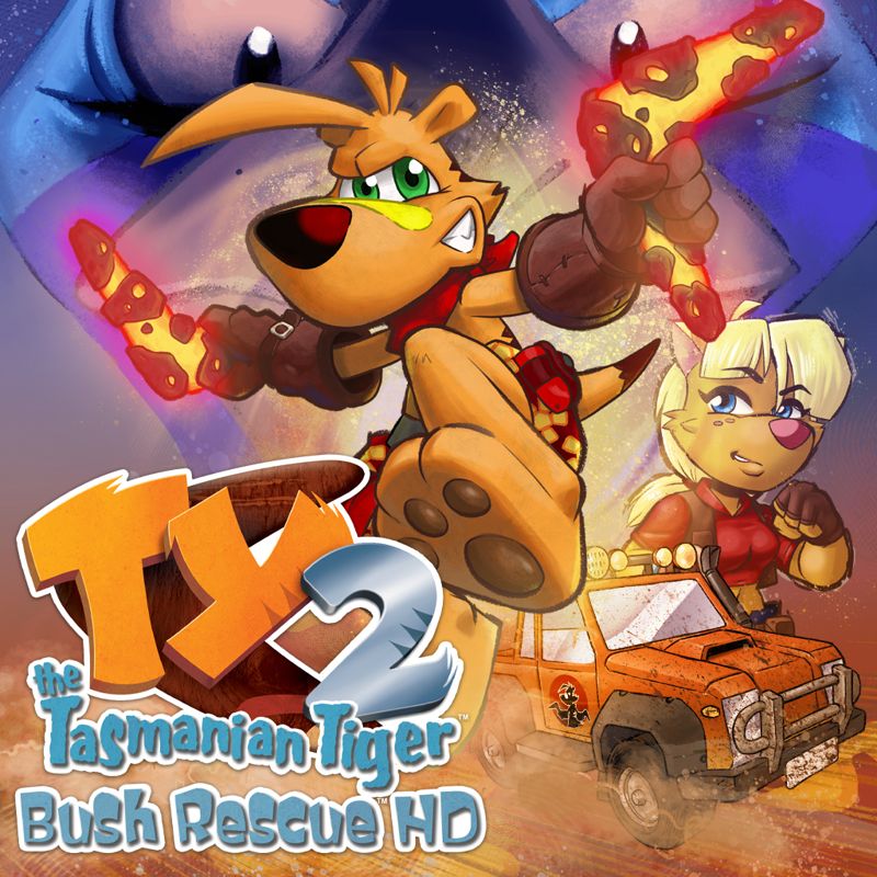 Front Cover for Ty the Tasmanian Tiger 2: Bush Rescue (Nintendo Switch) (download release)