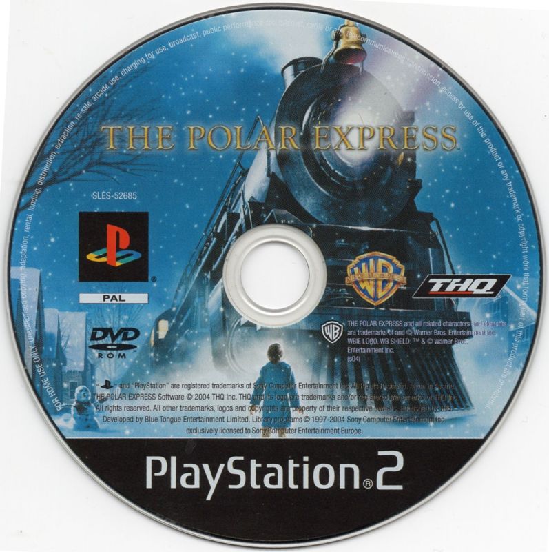 Media for The Polar Express (PlayStation 2)