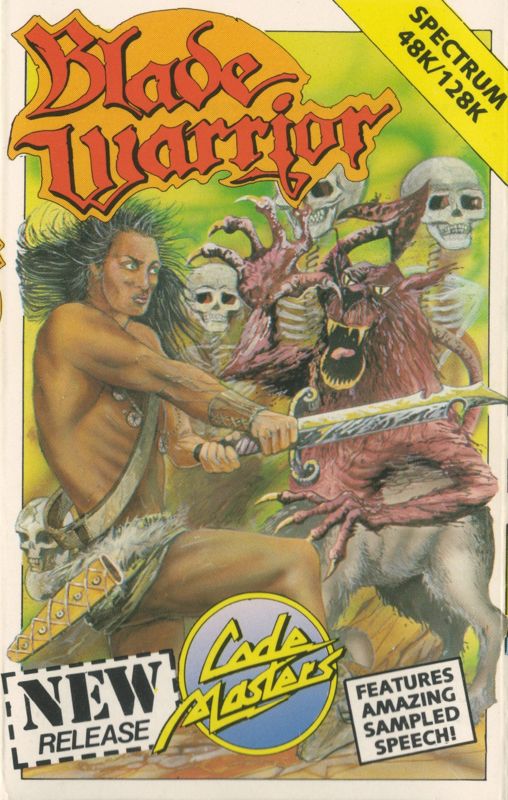 Front Cover for Blade Warrior (ZX Spectrum)