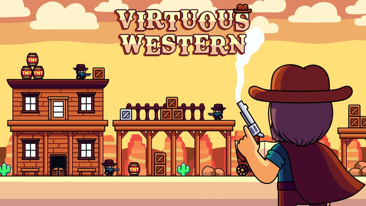 Front Cover for Virtuous Western (Nintendo Switch) (download release)