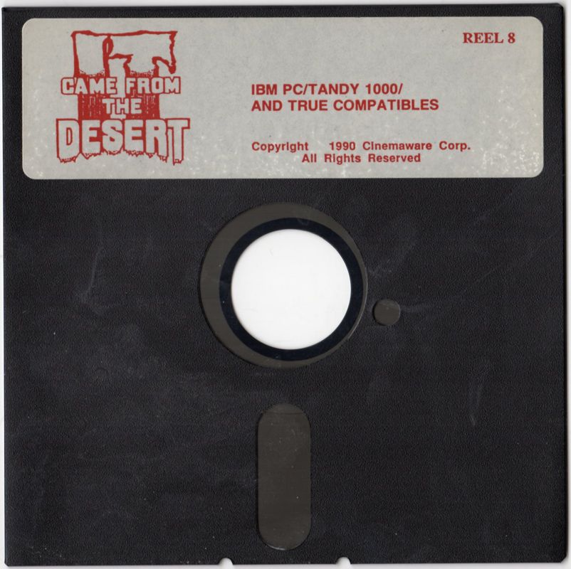 Media for It Came from the Desert (DOS) (5.25" Release): Disk 8